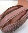 Сумка Miu Miu Matelassé Leather Bandoleer Bag Pink